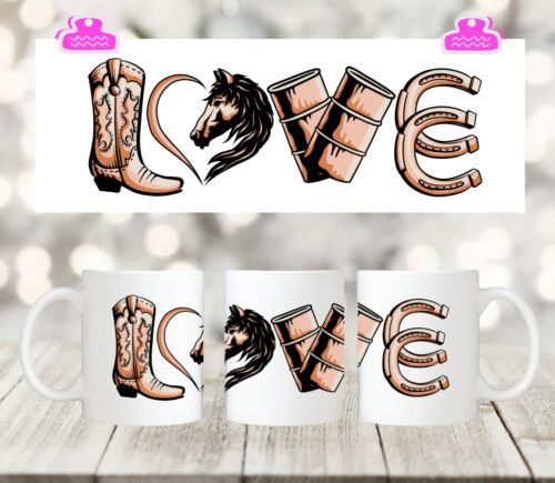 PFERDETASSE <br>"LOVE"