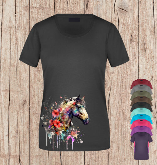 T Shirt <br> "HORSE 2 - WATERCOLOR"