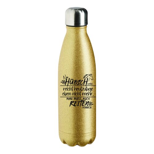 thermoflasche-gold