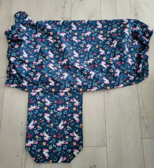 SATTELSCHONER "WESTERN" <br> "UNICORN BLUE"