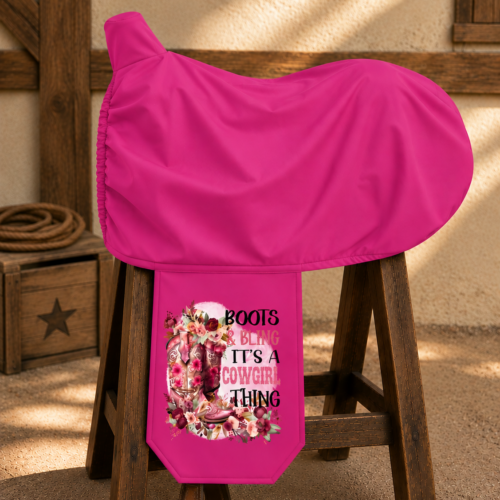 SATTELSCHONER WESTERN <br> "BOOTS AND BLING"