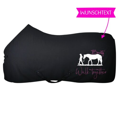 ABSCHWITZDECKE GLITZER<BR> „WALK TOGETHER" <br> PERSONALISIERBAR