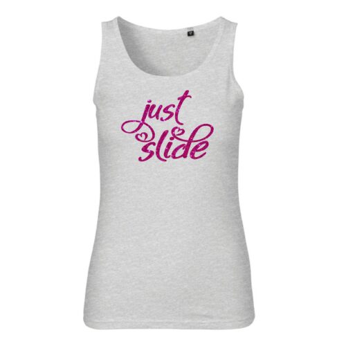 SALE!!! <BR>TANK TOP - GRÖßE 36 <br> "JUST SLIDE"