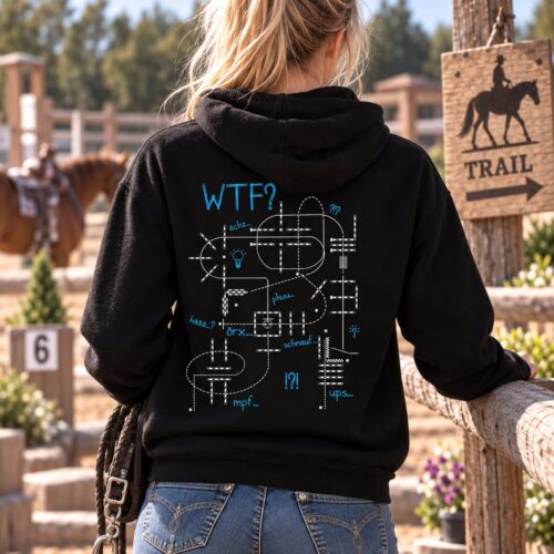 KAPUZENJACKE <BR> „TRAIL PATTERN - WTF" <br> PERSONALISIERBAR
