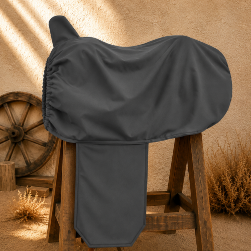 SATTELSCHONER "WESTERN" <br> ANTHRAZIT