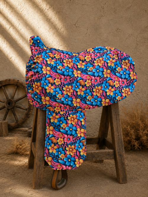 SATTELSCHONER "WESTERN" <br> "FLOWER POWER"
