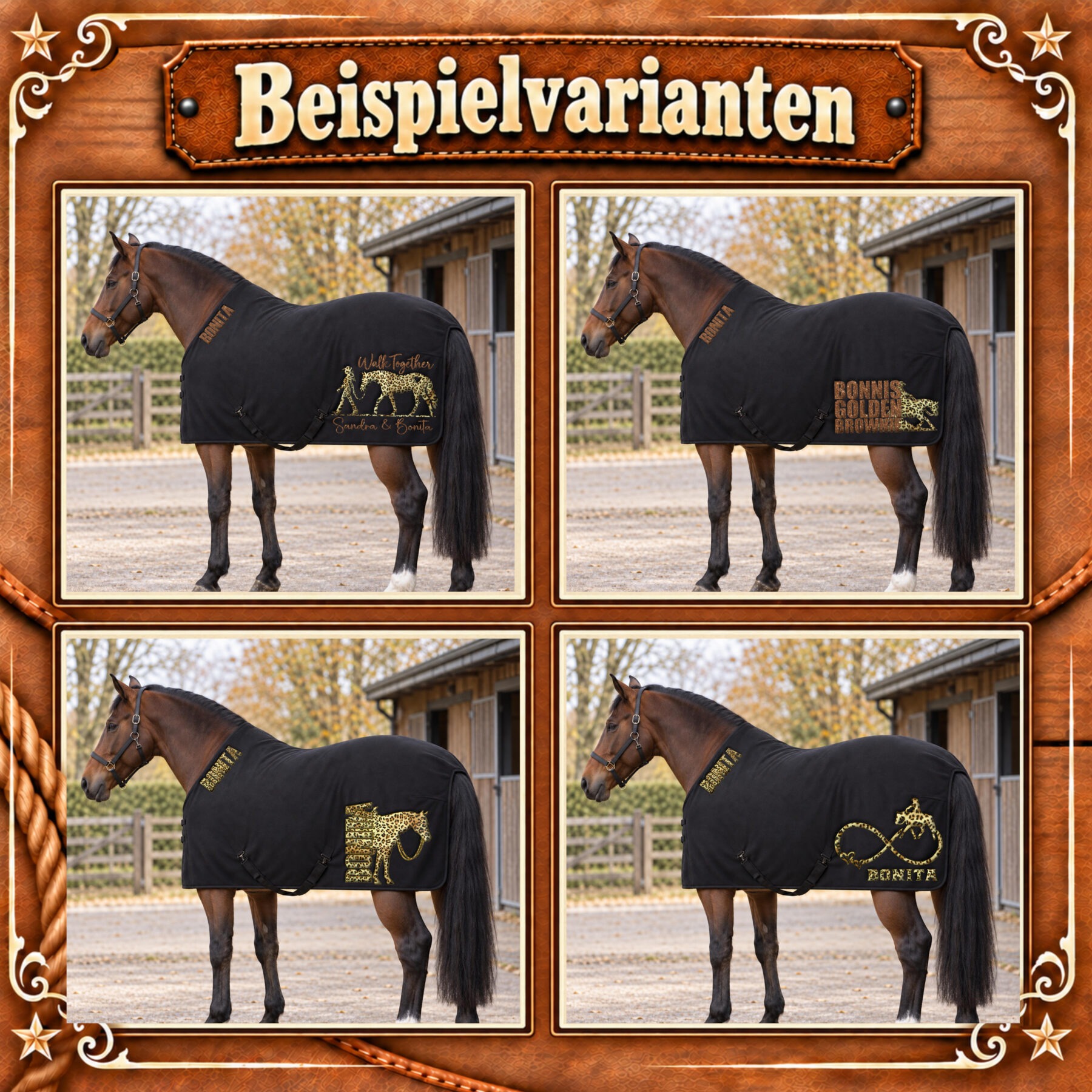 ABSCHWITZDECKE LEO<BR> „WUNSCHDESIGN"<br> PERSONALISIERBAR