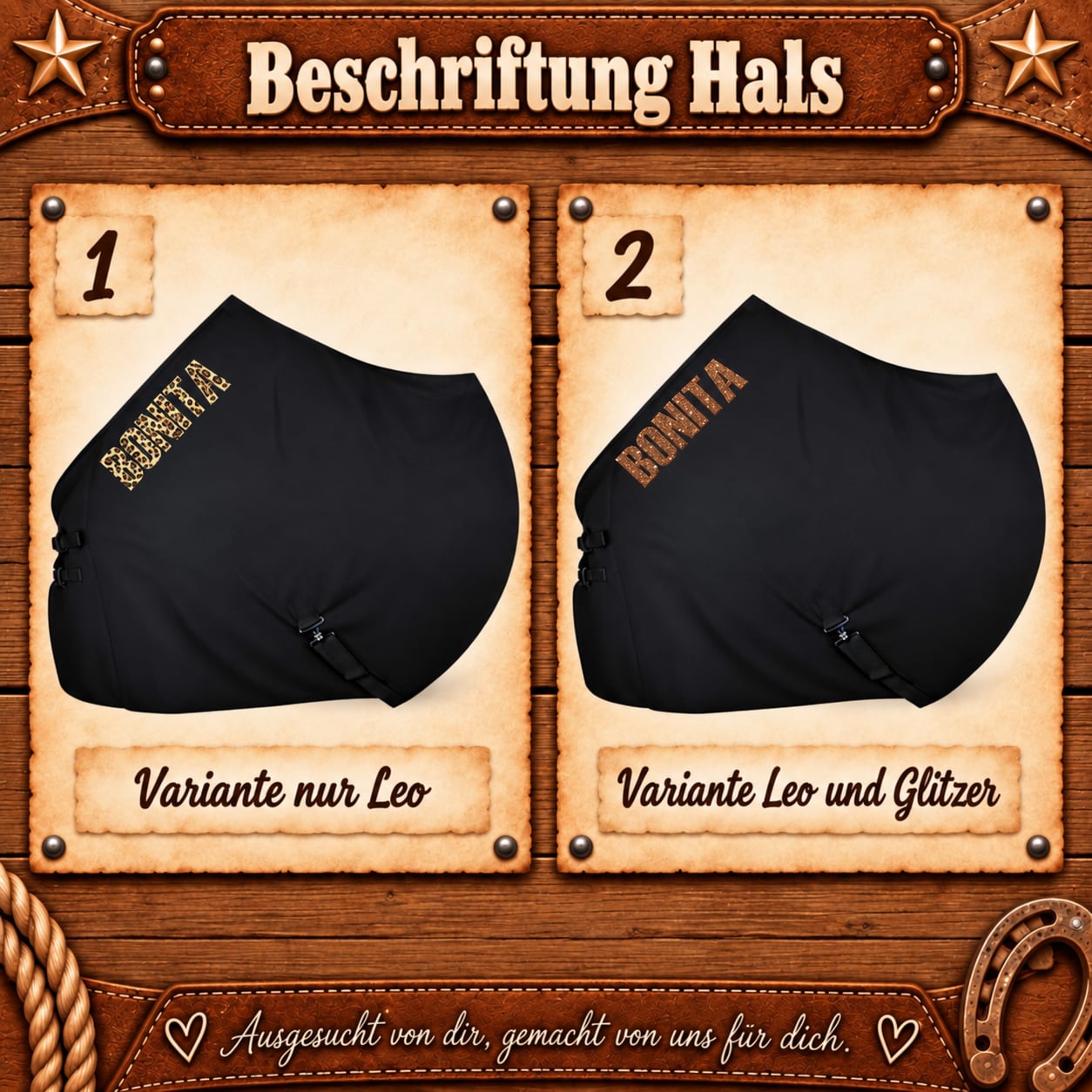 ABSCHWITZDECKE LEO<BR> „WUNSCHDESIGN"<br> PERSONALISIERBAR