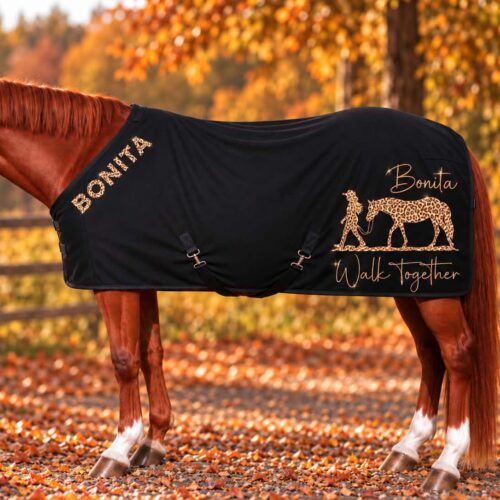 ABSCHWITZDECKE LEO<BR> „WALK TOGETHER" <br> PERSONALISIERBAR