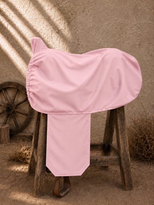 SATTELSCHONER "WESTERN" <br>BABYROSA