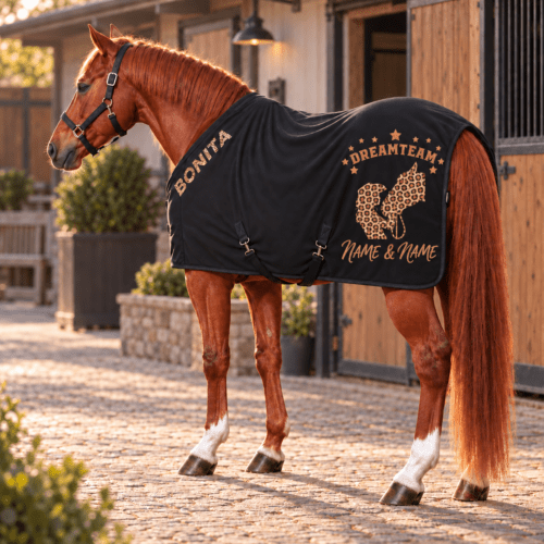 ABSCHWITZDECKE LEO<BR> „DREAMTEAM" <br> PERSONALISIERBAR