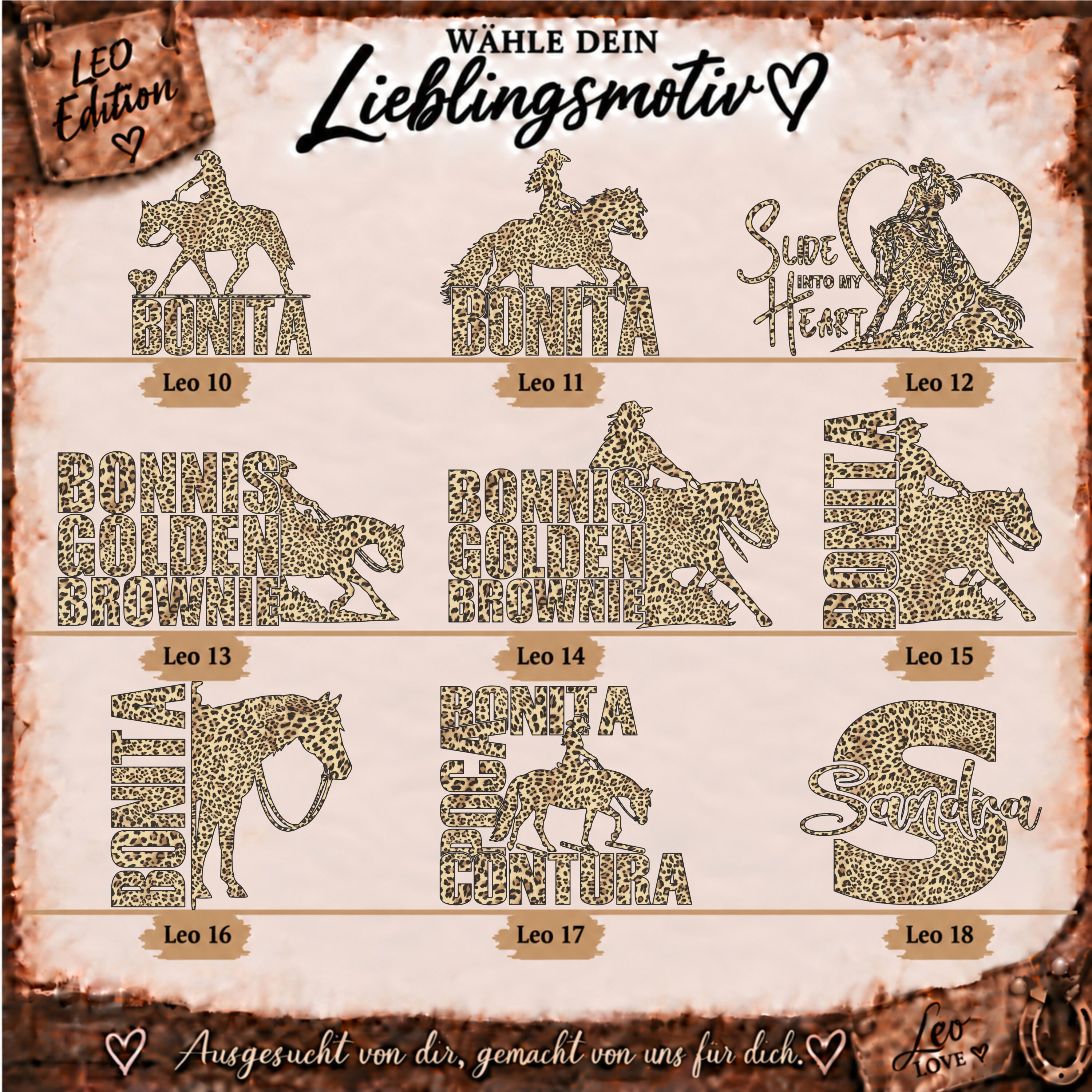 ABSCHWITZDECKE LEO<BR> „WUNSCHDESIGN"<br> PERSONALISIERBAR