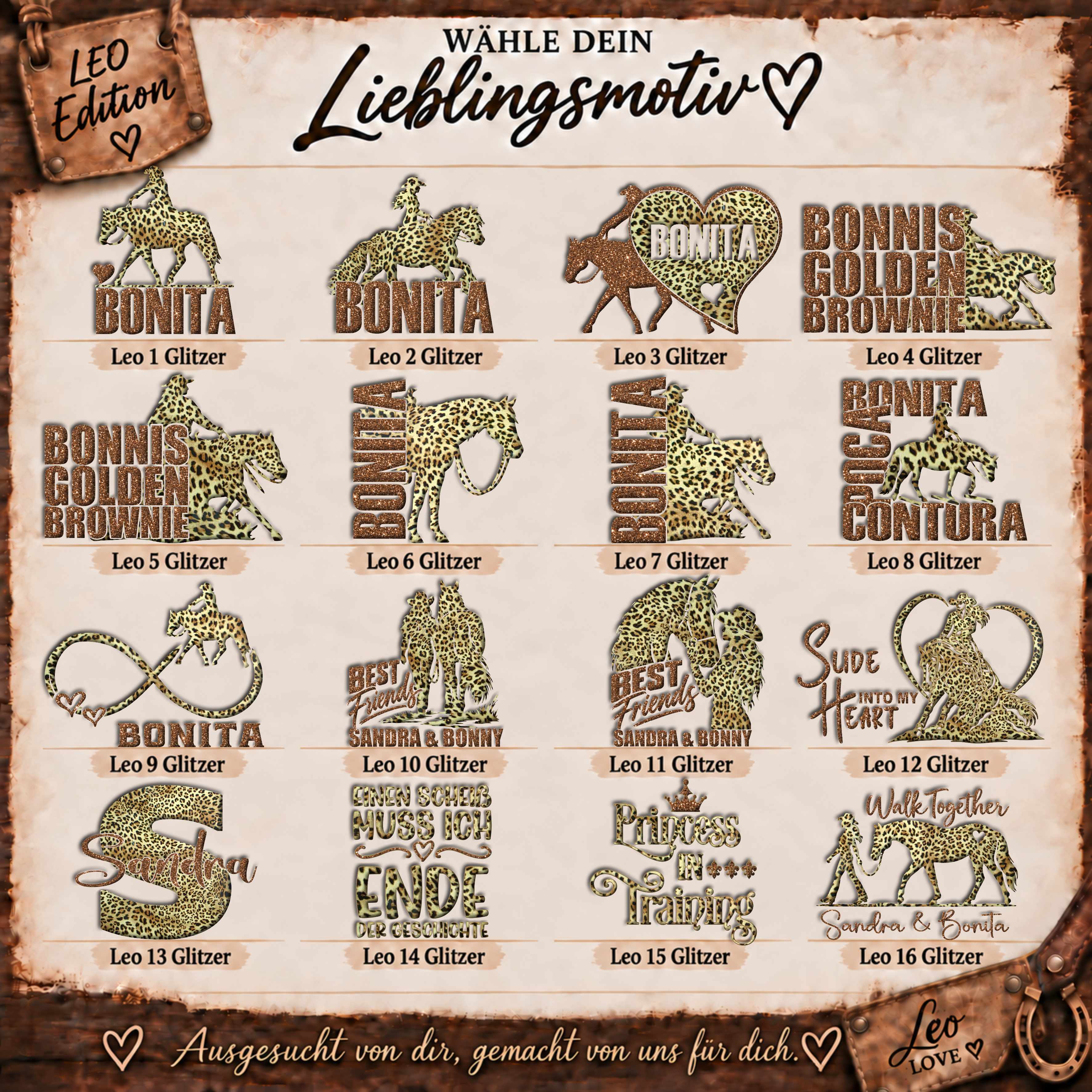 ABSCHWITZDECKE LEO<BR> „WUNSCHDESIGN"<br> PERSONALISIERBAR