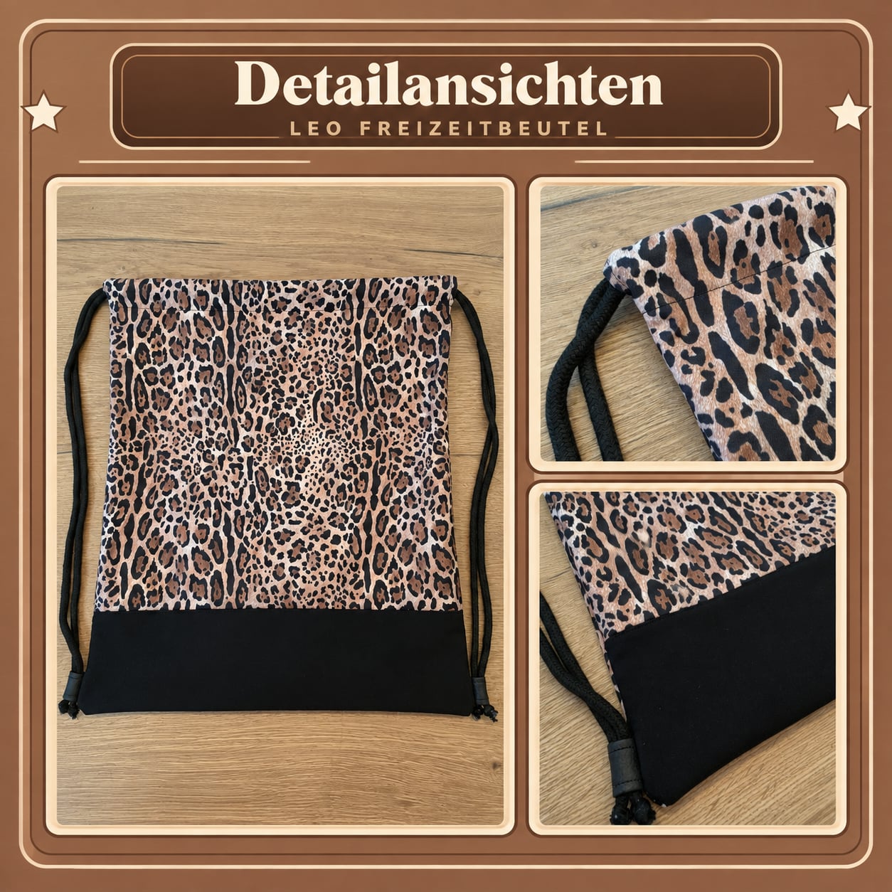 FREIZEITBEUTEL LEO <br> "STALLKIND"