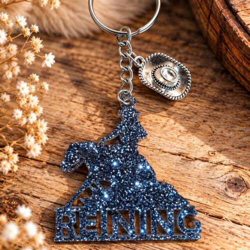 ANHÄNGER GLITZER <br> "REINING"