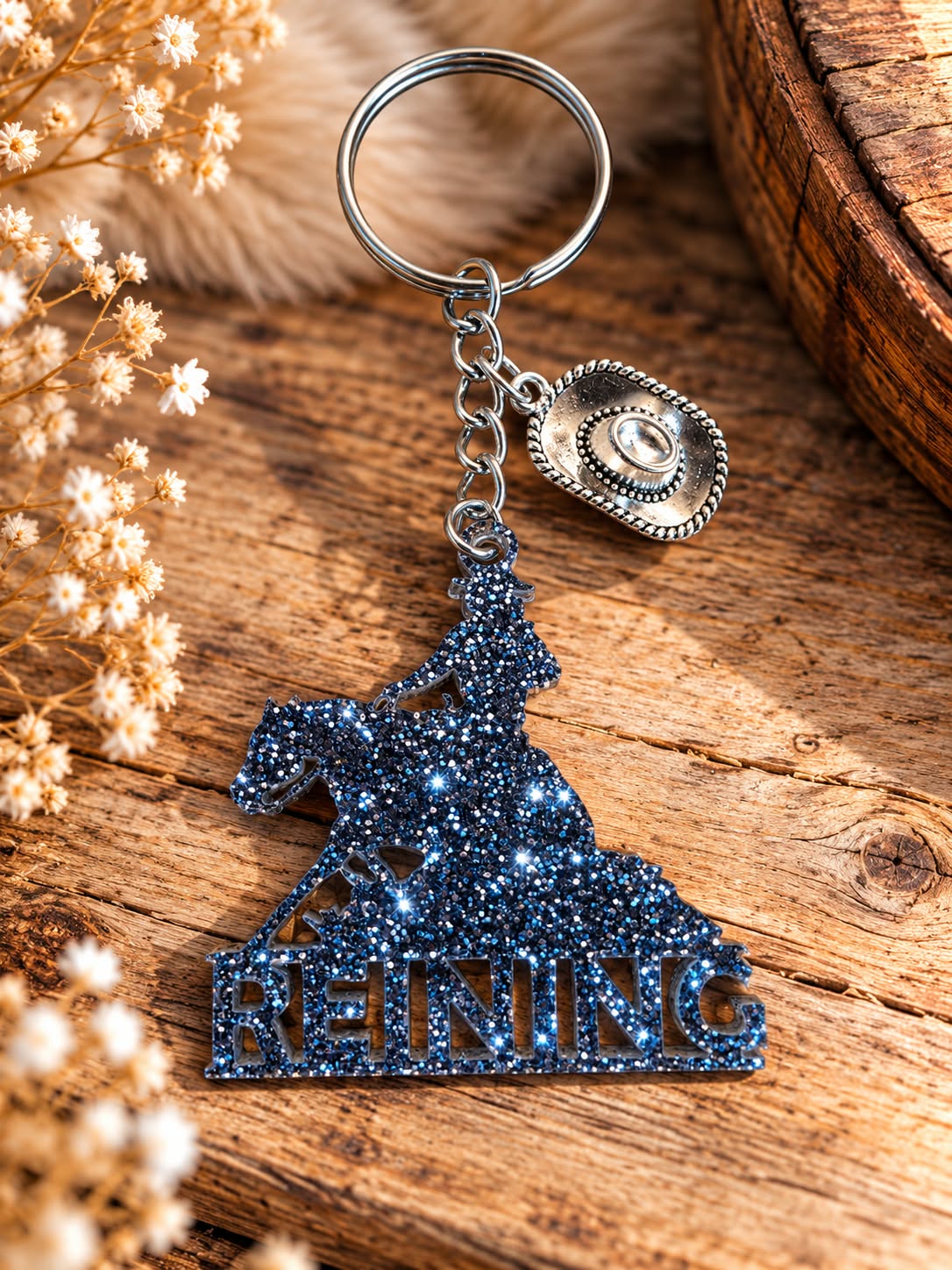 ANHÄNGER GLITZER <br> "REINING"